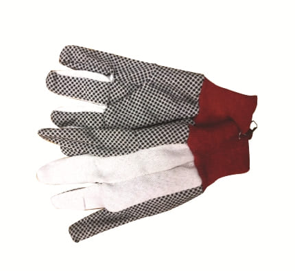 White Dotted Gloves